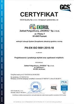  PN - EN ISO 9001:2015-10
